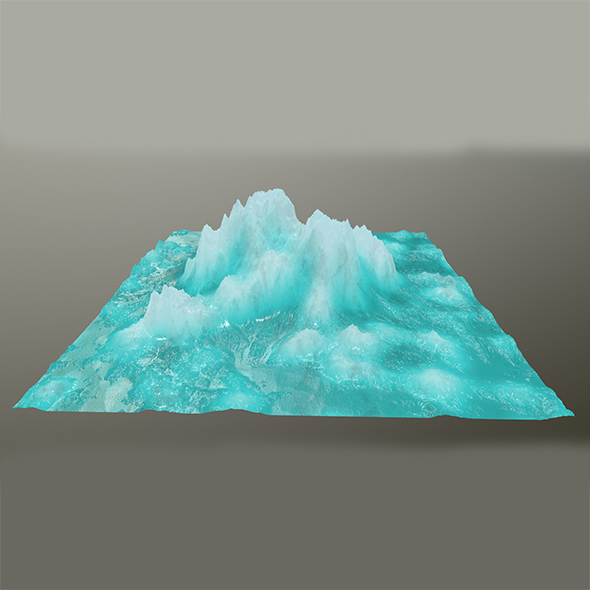 ice mountain - 3Docean 23269770