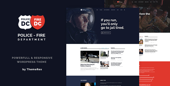PoliceFire Department and - ThemeForest 16845549