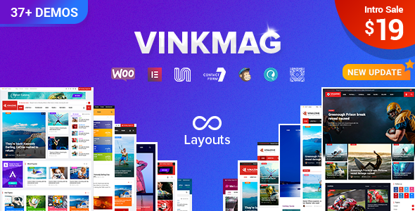 Vinkmag - Multi-concept Creative Newspaper News Magazine WordPress Theme - News / Editorial Blog / Magazine