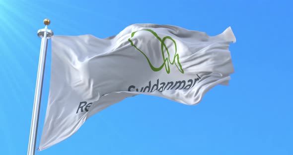 Flag of Region of Southern Denmark alt