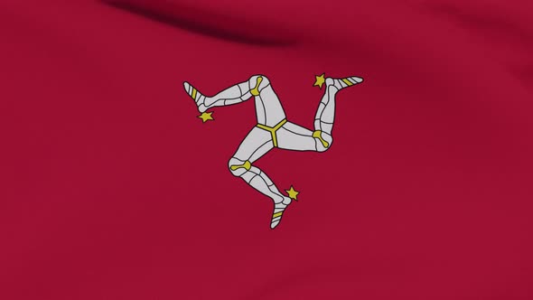 Flag Isle Of Man Patriotism National Freedom Seamless Loop alt