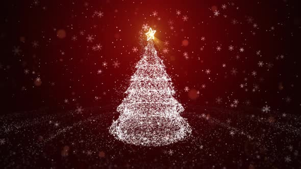 Christmas Tree With Particle And Shining Light 21-3 alt