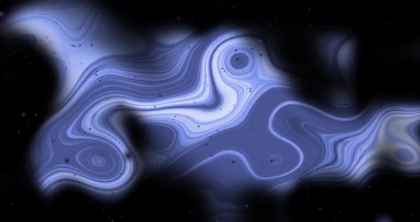 Abstract blue background animation. Liquid blue background. Beautiful digital painting movie.