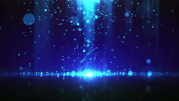 Magic Particle Background