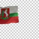 Lublin City Flag (Poland) on Flagpole with Alpha Channel - 4K - VideoHive Item for Sale