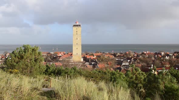 Terschelling island in the Dutch part of Unesco Heritage Wadden Sea intertidal zone alt