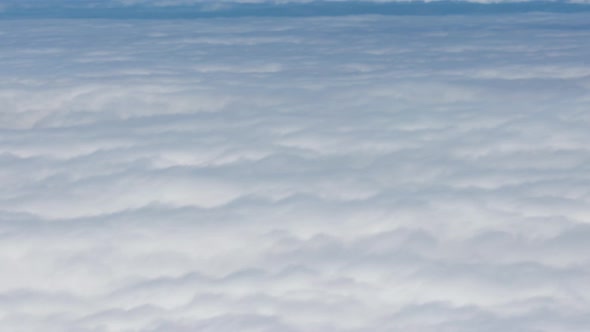 Shot of a Sea of Clouds Moving alt