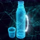 Thermo Bottle Hologram Close Up 4k - VideoHive Item for Sale