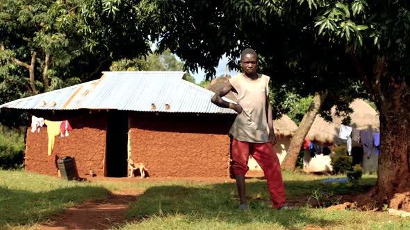 Boy in African Village alt