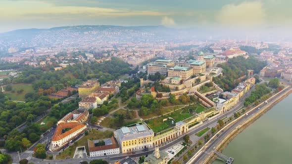 Buda Castle Near the Danube on Castle Hill in Budapest, Hungary alt