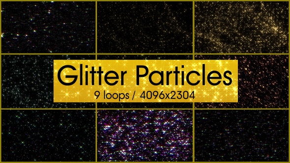 4k Glitter Particles Pack