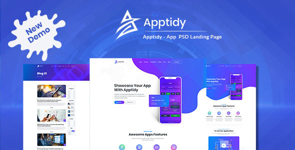 Fabulous Apptidy - App Landing Page