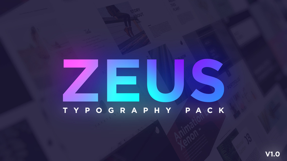 Minimal Typography Pack - VideoHive 23276209