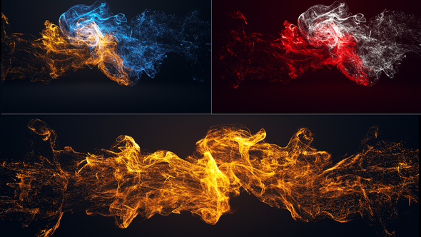Colorful Particle Logo - VideoHive 23277058