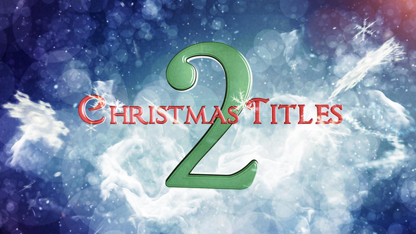 Christmas Titles 2 - VideoHive 9514626