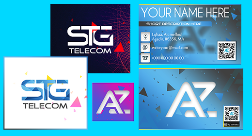 logo or brand and business cards