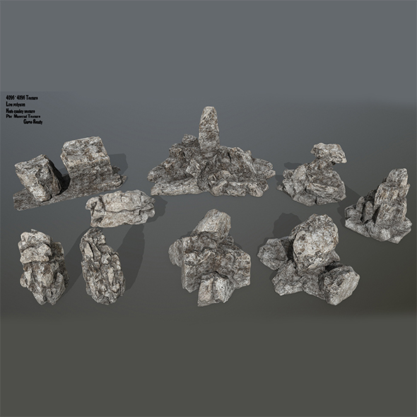 rocks - 3Docean 23285805