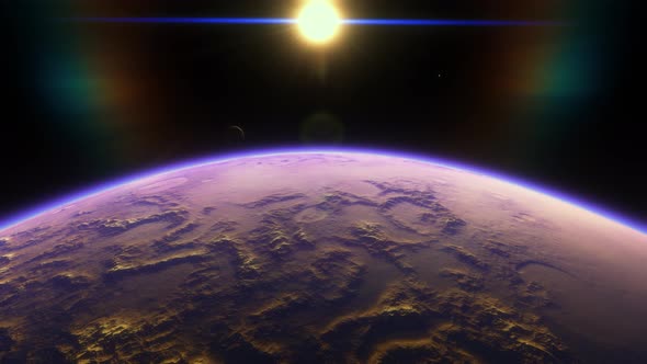Alien Planet in Another Solar System alt