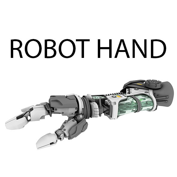 Robot Hand - 3Docean 23292734