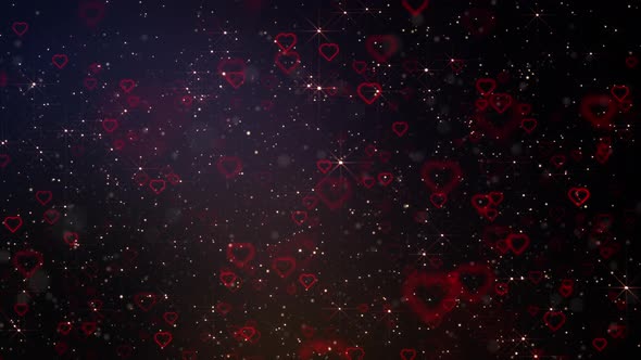 Love Hearts Loop 4k alt