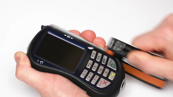 HD - Credit Card Terminal. Red led alt