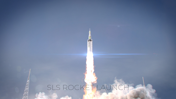 SLS Rocket Launch - VideoHive 23294568