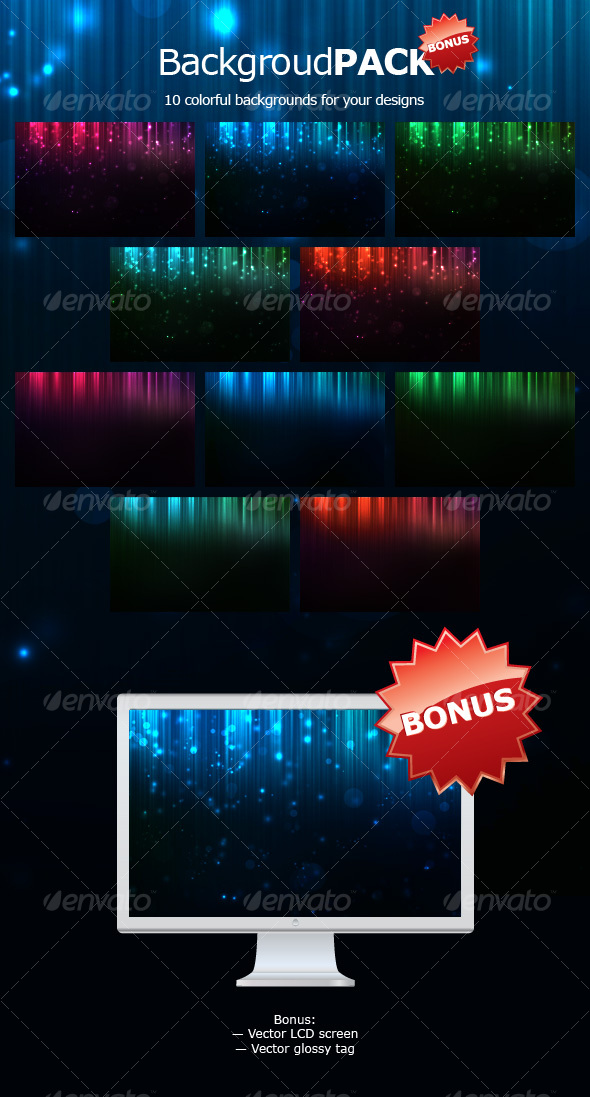 Web Background Pack - Backgrounds Graphics