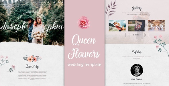 Queen Flowers - ThemeForest 22193631