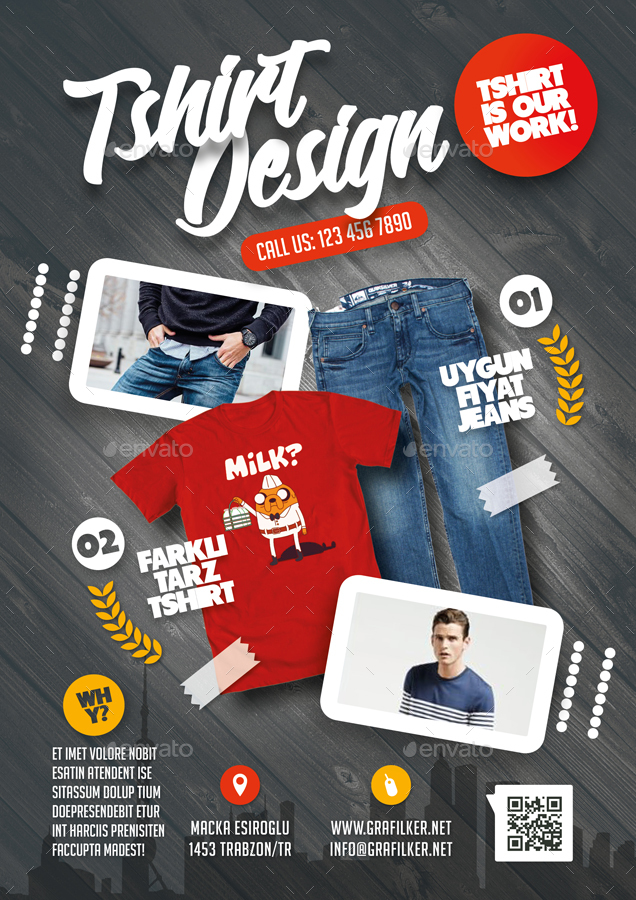 T-Shirt Sale Flyer Template Free