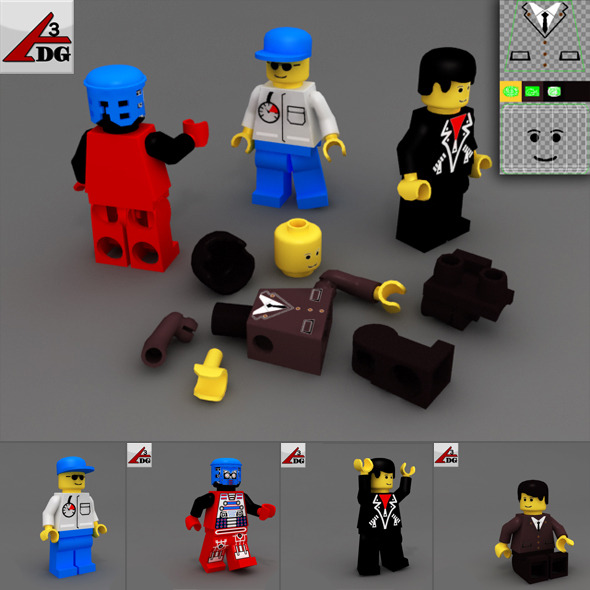 PC gaming LEGO - 3Docean 2254919