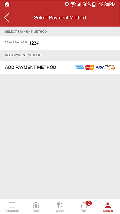 Select payment. Select a payment method. Food delivery admin Panel. Select payment method boyfriend.