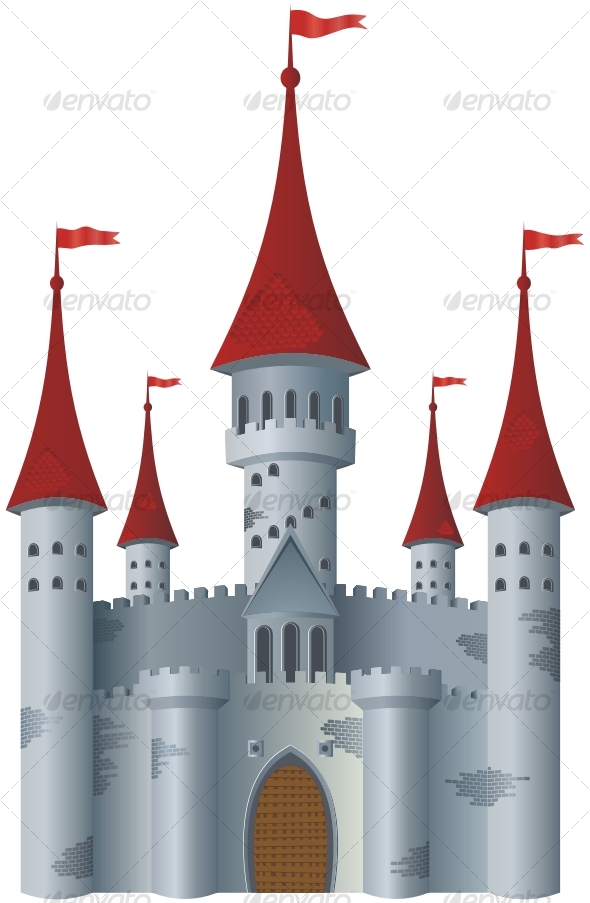 Fairy-tale castle - Buildings Objects