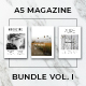 A5 Magazine Bundle Vol. I, Print Templates | GraphicRiver