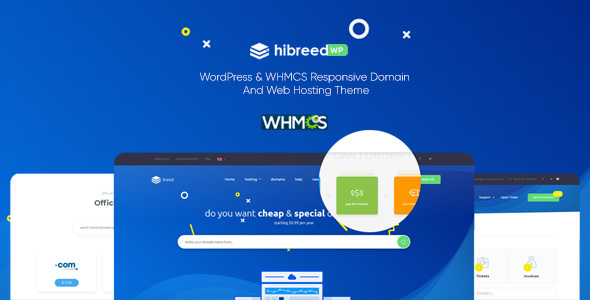 hibreed - WordPressWHMCS - ThemeForest 23310084