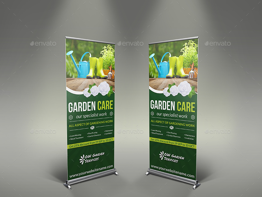 Garden Services Advertising Bundle By Owpictures 