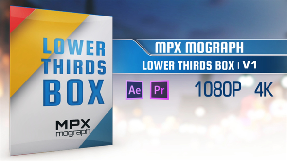 MPX Lower Third - VideoHive 23308234