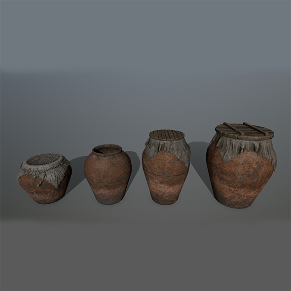 vase set - 3Docean 23311308