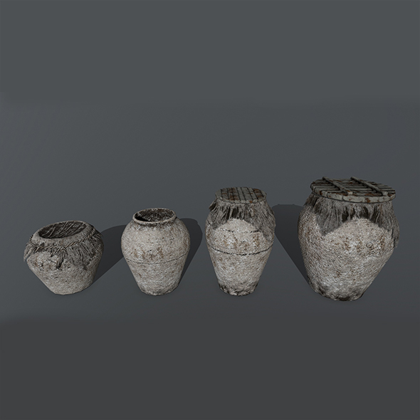 vase set 2 - 3Docean 23311328