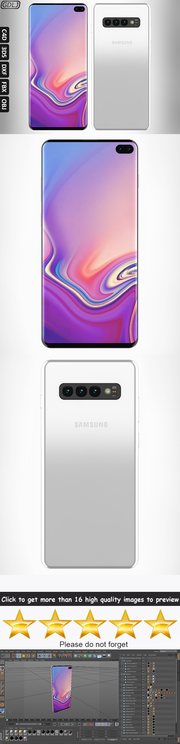 Samsung Galaxy S10 - 3Docean 23311506