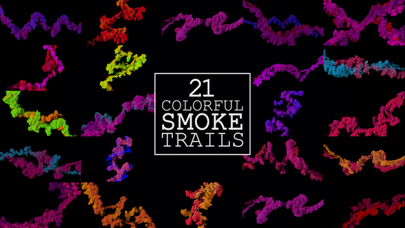 21 Colorful Smoke - VideoHive 23312552