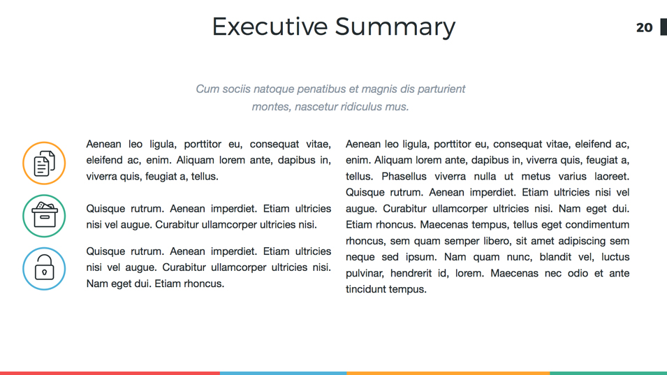 marketing plan keynote presentation
