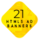 Love - 3 Animated HTML5 Ad Banners