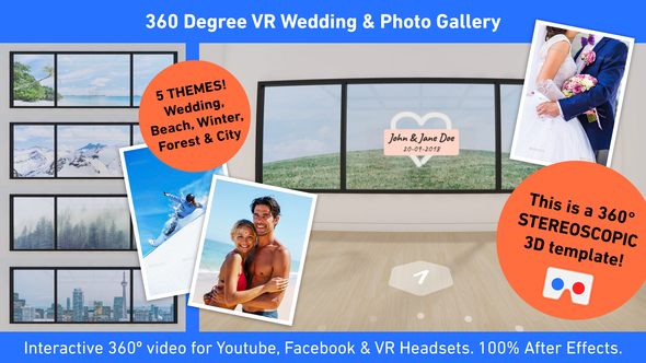 360 Degree VR Wedding & Photo Gallery