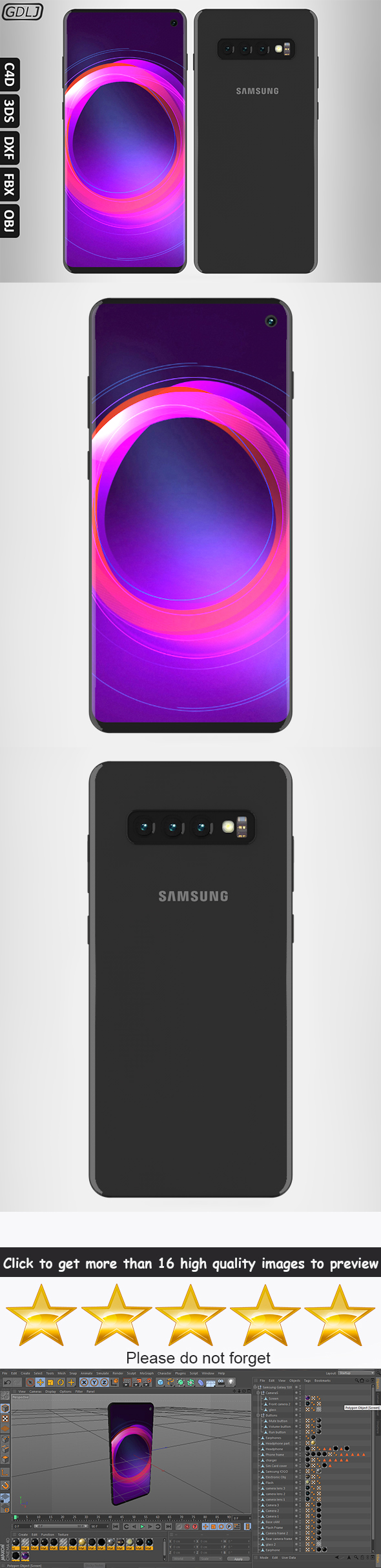 Samsung Galaxy S10 - 3Docean 23322004