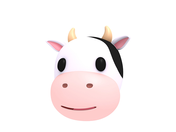 Cow Head - 3Docean 23323853