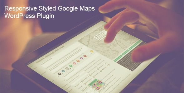 Responsive Styled Google Maps - WordPress Plugin - CodeCanyon Item for Sale