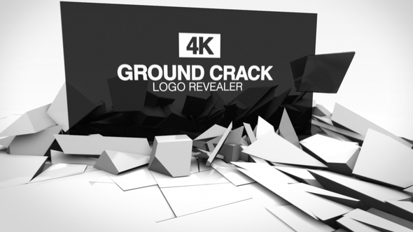 Ground Crack Logo - VideoHive 23325105