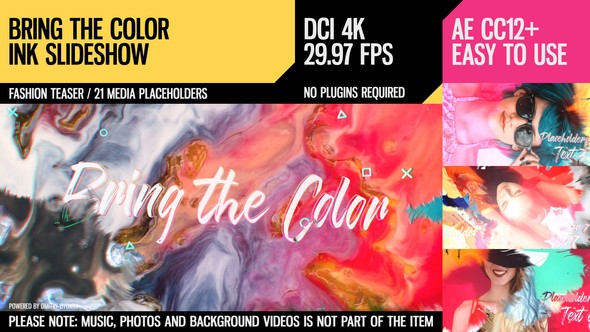Bring the Color - VideoHive 23325280