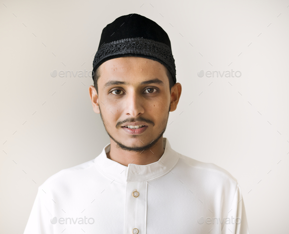 muslim man hat