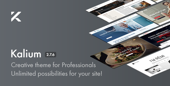 Kalium - Creative Theme for Professionals - Portfolio Creative